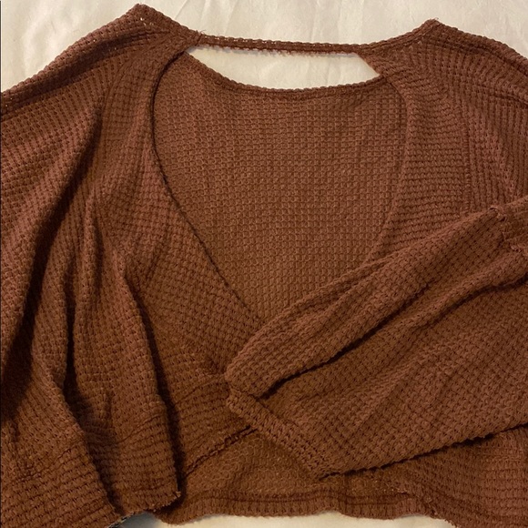 Oversized brown sweater - Picture 2 of 3